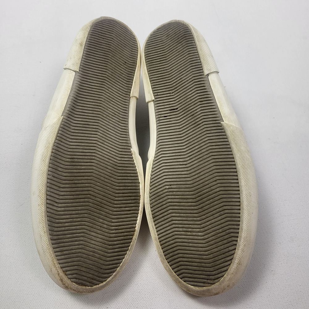 Michael Kors Shoes Women's Size 8.5M Gray Leather Slip On Keaton Sneakers Flats - Picture 6 of 10
